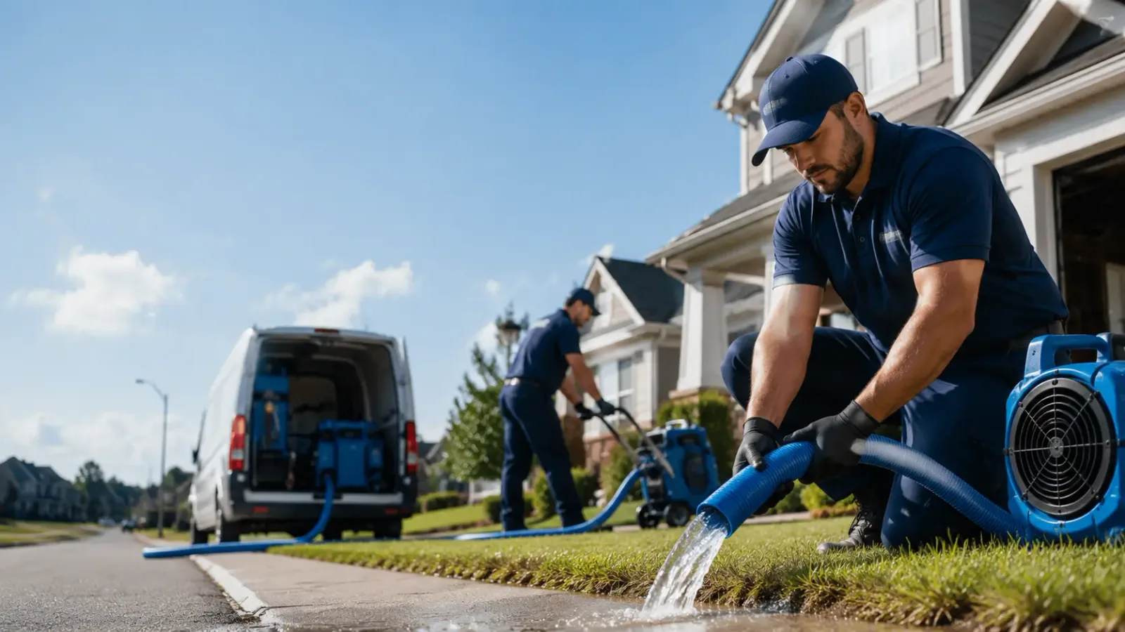 Flood Damage Restoration in North English, IA